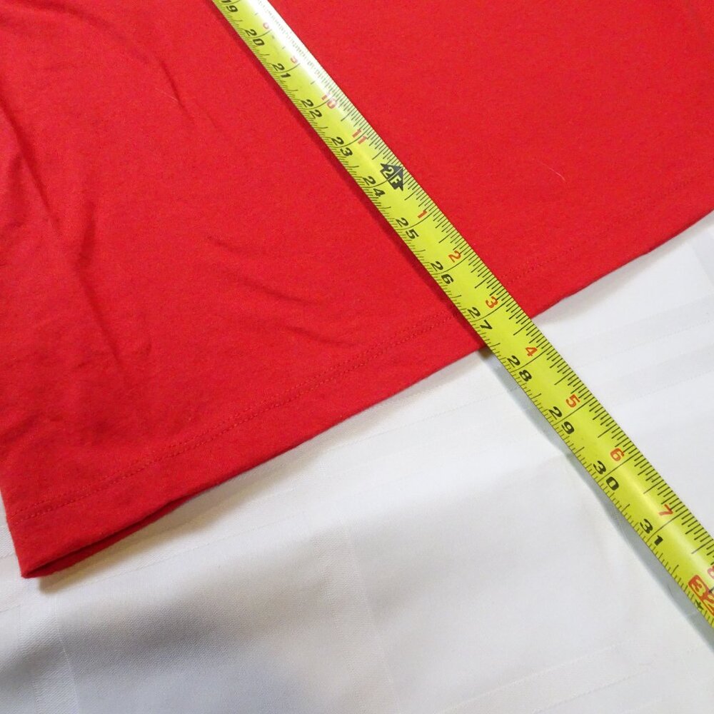 Nike Los Angeles Angels T-shirt. Women's XL. Ohtani #17, Red/Silver letters - Picture 10 of 10